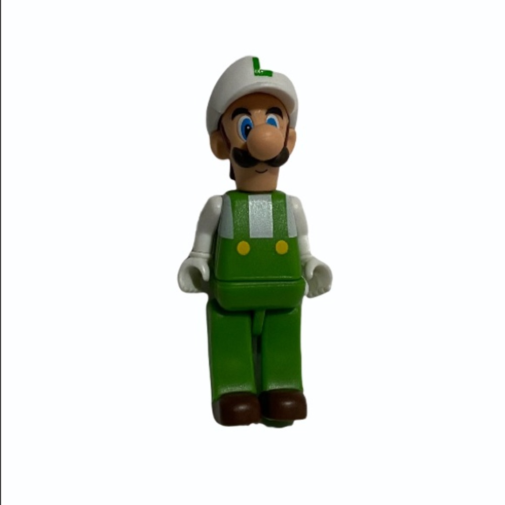 K’nex Super Mario Luigi Fire Figure